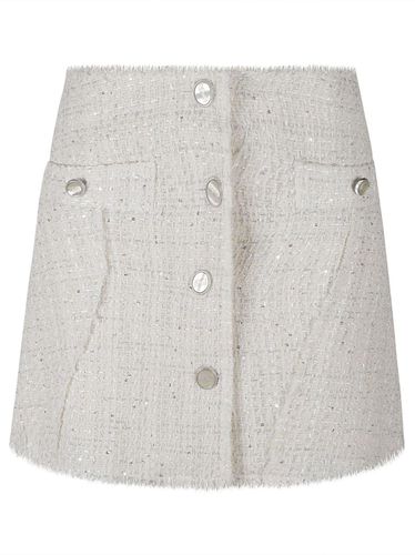 GCDS Tweed Mini Skirt - GCDS - Modalova