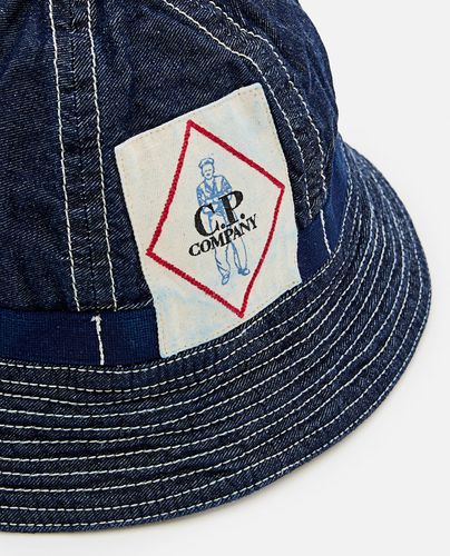 C. P. Company Denim 3/1 Bucket Hat - C.P. Company - Modalova