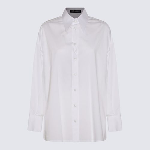 Off Cotton Shirt - Dolce & Gabbana - Modalova