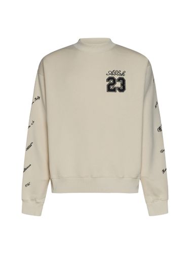 Off-White Logo Crewneck Sweatshirt - Off-White - Modalova