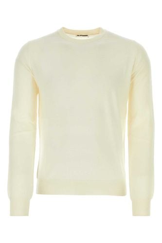 Jil Sander Ivory Wool Sweater - Jil Sander - Modalova