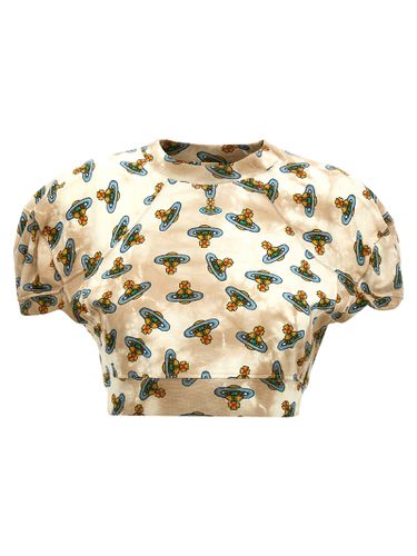 Football Cropped T-shirt - Vivienne Westwood - Modalova