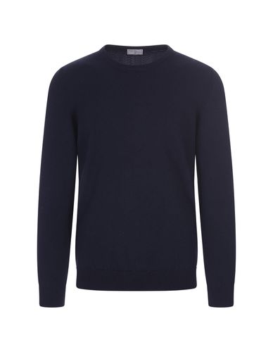 Night Cashmere Crew Neck Pullover - Fedeli - Modalova