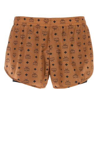 MCM Printed Nylon Shorts - MCM - Modalova