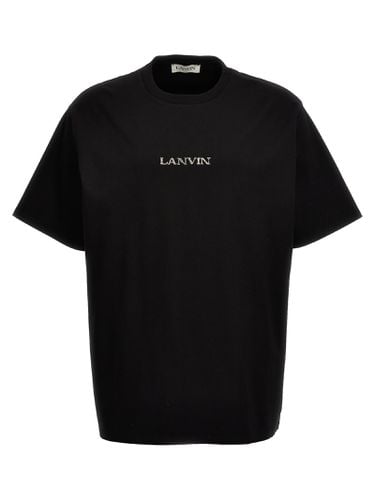 Lanvin Logo Embroidery T-shirt - Lanvin - Modalova