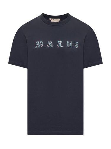 Marni T-shirt With Logo - Marni - Modalova
