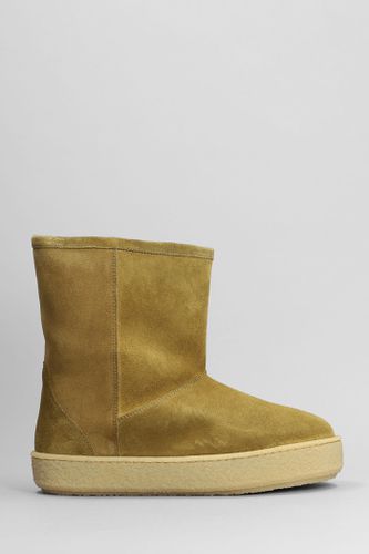 Frieze Ankle Boots In Taupe Suede - Isabel Marant - Modalova