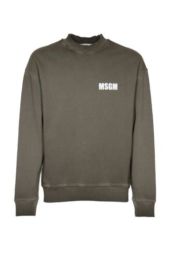 MSGM Never Look Back Sweatshirt - MSGM - Modalova