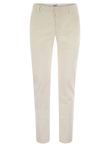 Spiritissimo - Regular Chino Trousers In Light Gabardine - Dondup - Modalova