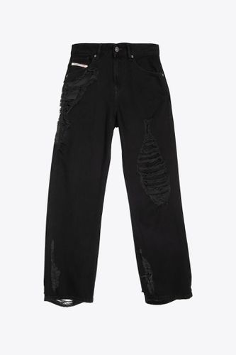 D-reggy L.30 Black distressed denim baggy jeans - 1999 D Reggy - Diesel - Modalova