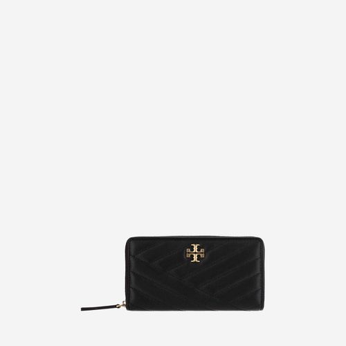 Continental Kira Leather Wallet - Tory Burch - Modalova