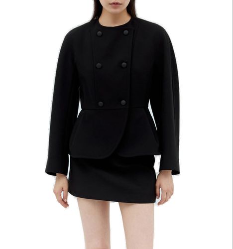 Doublebreasted Longsleeved Jacket - Max Mara - Modalova