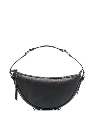 Leather Handbag With Silver-colored Details Woman - BY FAR - Modalova