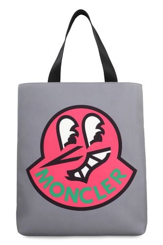 Moncler Aq Canvas Tote Bag - Moncler - Modalova