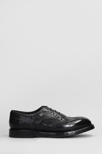 Lace Up Shoes In Leather - Premiata - Modalova