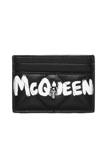 Skull Plaque Cardholder - Alexander McQueen - Modalova