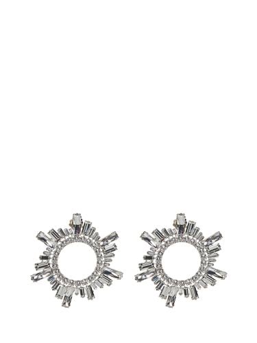 Amina Muaddi Begum Earrings - Amina Muaddi - Modalova