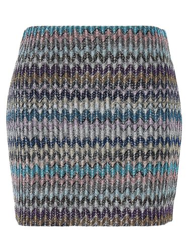 Missoni Zigzag Patterned Mini Skirt - Missoni - Modalova