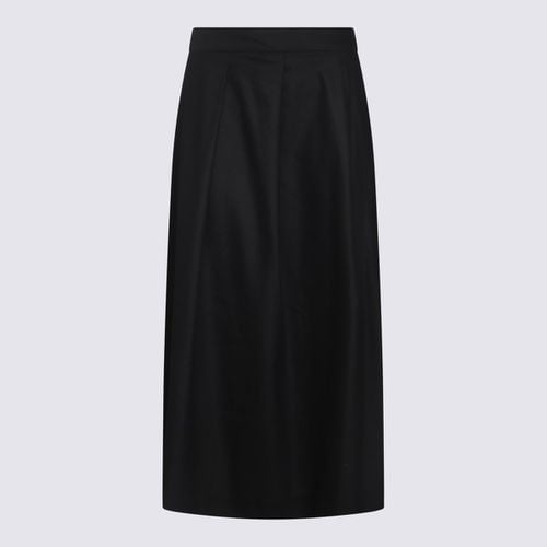 S Max Mara Black Wool Skirt - 'S Max Mara - Modalova