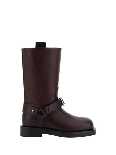 Burberry Saddle Boots - Burberry - Modalova