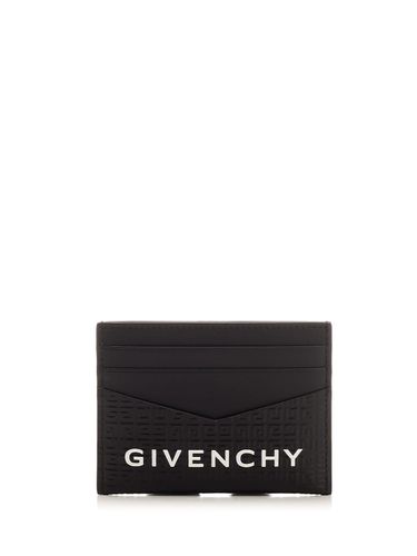 Givenchy 4g Leather Card Holder - Givenchy - Modalova