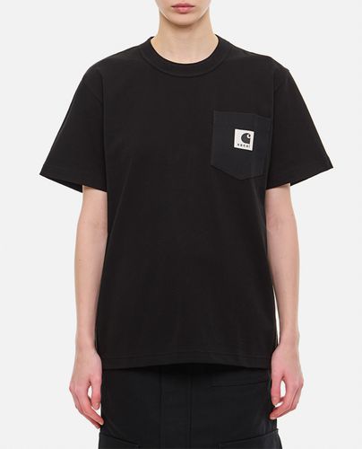 Sacai X Carhartt Wip Cotton T-shirt - Sacai - Modalova