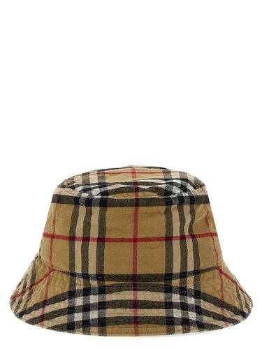 Burberry Bucket Hat Check - Burberry - Modalova
