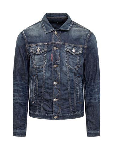 Dsquared2 Denim Jacket - Dsquared2 - Modalova