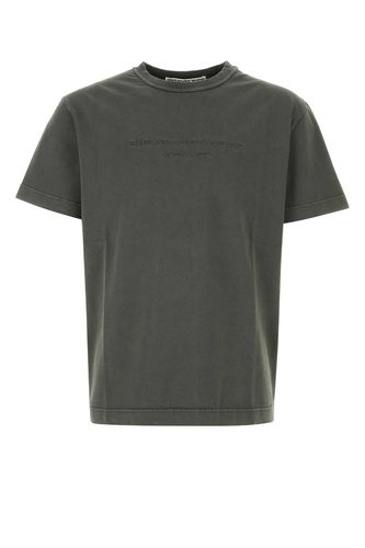 Dark Grey Cotton T-shirt - Alexander Wang - Modalova