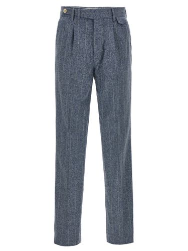 Brunello Cucinelli Pinstripe Pants - Brunello Cucinelli - Modalova