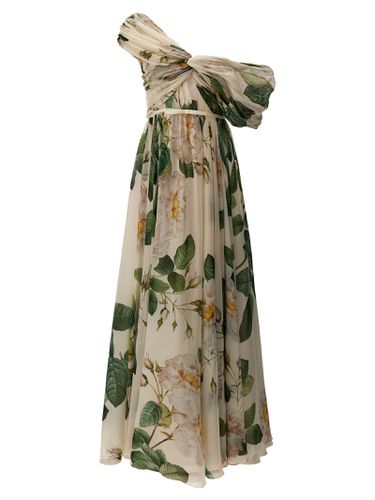 Giant Bloom Floral Print Dress - Giambattista Valli - Modalova