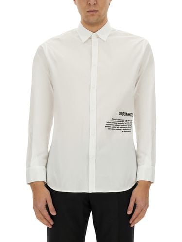 Dsquared2 Logo Print Shirt - Dsquared2 - Modalova