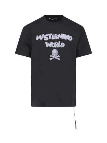 MASTERMIND WORLD Back Print T-shirt - MASTERMIND WORLD - Modalova