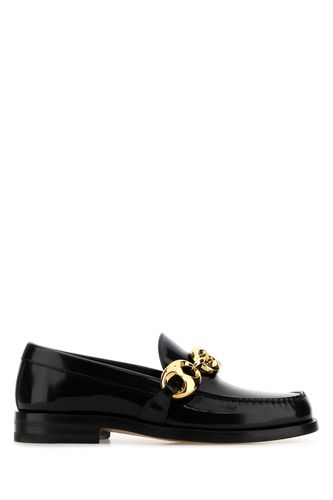 Gucci Black Leather Loafers - Gucci - Modalova