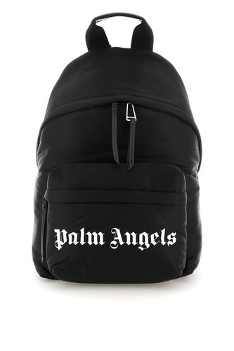 Palm Angels Logo Print Backpack - Palm Angels - Modalova