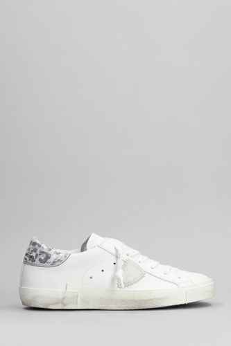 Prsx Low Sneakers In Leather - Philippe Model - Modalova