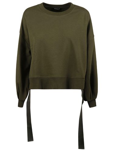 Round Neck Logo Pin Sweatshirt - Dondup - Modalova