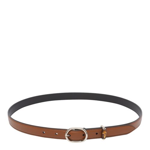 Gucci Oval Buckle Thin Belt - Gucci - Modalova
