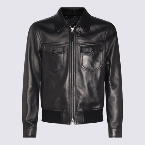 Tom Ford Black Leather Jacket - Tom Ford - Modalova