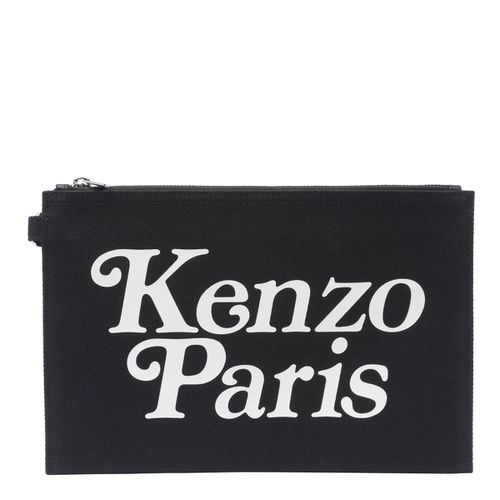 Kenzo Logo Printed Zipped Pouch - Kenzo - Modalova