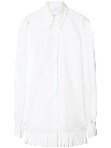 Off-White White Cotton Shirt Dress - Off-White - Modalova