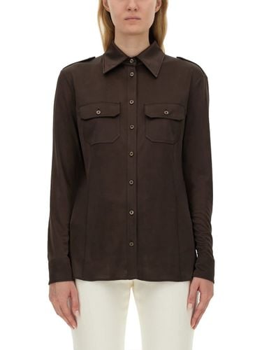 Flap Pocket Long-sleeved Shirt - Tom Ford - Modalova