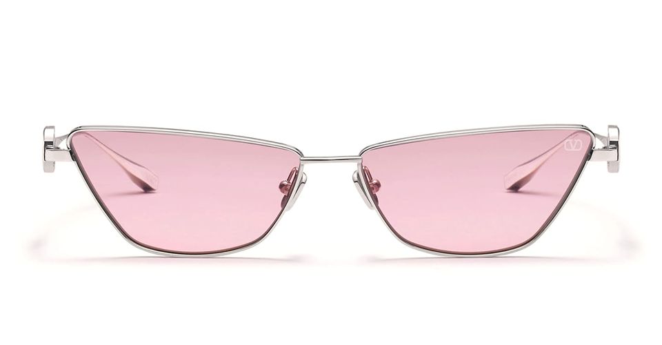 Vlogo Sign - Silver Sunglasses - Valentino Eyewear - Modalova