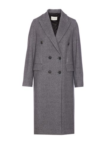 Double Breasted Closure Coat - Circolo 1901 - Modalova