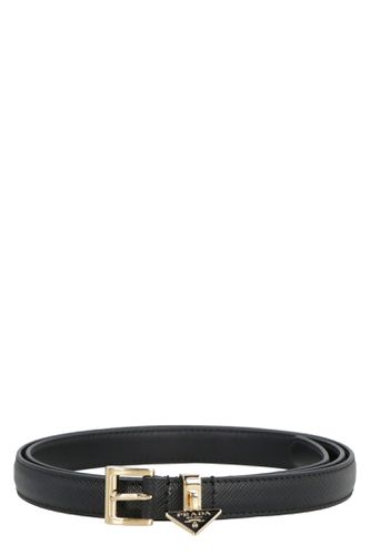 Prada Saffiano Print Leather Belt - Prada - Modalova