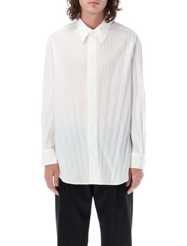 Pleated Cotton-blend Shirt - Valentino Garavani - Modalova
