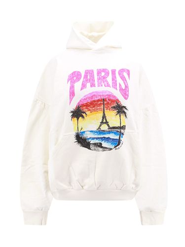 Paris Tropical Round Hoodie - Balenciaga - Modalova