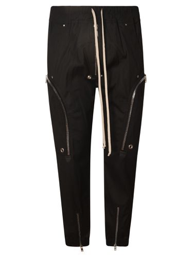 Drawstring Waist Zipped Pockets Applique Trousers - Rick Owens - Modalova