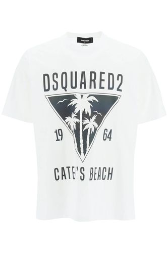 Dsquared2 Catens Beach T-shirt - Dsquared2 - Modalova