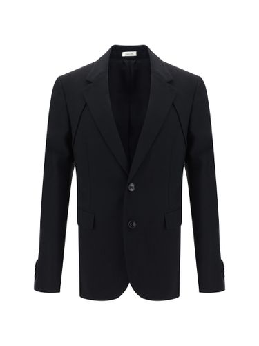 Wool Gabardine Harness Jacket - Alexander McQueen - Modalova